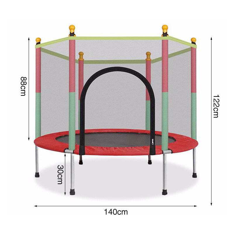 Trampoline rond de 140 cm de diamètre