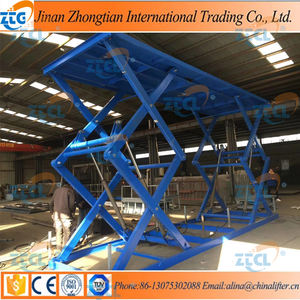 Sıcak satış 20ton ağır makaslı kaldırma tablası/platform/büyük kargo asansörü/araba asansörü - Product Image 4