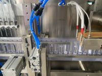 Machine d'emballage sous blister entièrement automatique pour liquides, 1-50 ml, thermoformage, remplissage et scellage pour ampoules et liquides oraux