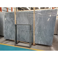 Panneau de marbre translucide rétroéclairé en pierre naturelle, dalle de marbre onyx bleu, idéal pour les murs et les halls d'entrée