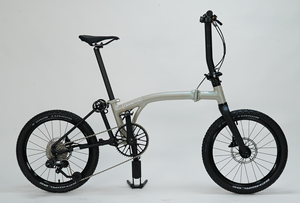 CRANSTON S20elp Drievoudig inklapbare fiets 20 inch 12 versnellingen Elektronische schakeling Hydraulische schijfrem Aluminium frame Carbon voorvork Inklapfiets - Product Image 3