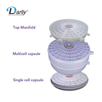 Darlly chine fabricant nouveau Design profondeur filtres capsules filtres jetables 5 microns protection de l'eau Filtration du flux descendant