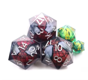 Extra Large Handcrafted <strong>20</strong> <strong>Sided</strong> Floating <strong>Dice</strong> Moving Dragon Eye D20 Resin <strong>Dice</strong> for Dungeons and Dragons - Product Image 4