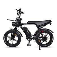 Vélo électrique urbain OUXI V8 Pro Fatbike 250W 1000W, longue autonomie, batterie amovible, pour adultes