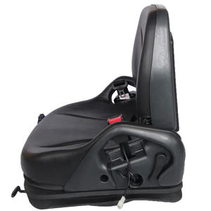 Factory Customized Black PVC Air Suspension Seat for Tractor Forklift Comfortable Waterproof Safety Belt Forklift <b>Attachments</b> - Product Image 2