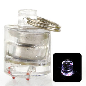 Mini pulsante cilindrico all'ingrosso lure light electronic light emitting 2.8g LED underwater bait light - Product Image 6