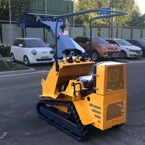 Nuovo tipo mini track loader walk dietro crawler EPA skid steer loader allegati per la vendita - Product Image 6