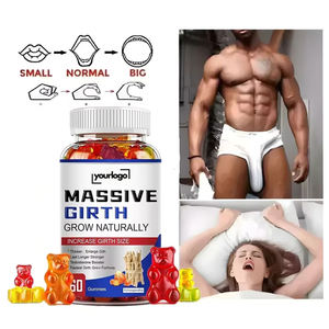 Gommose di Estratto di Radice di Ashwagandha a Marchio Privato per il Potenziamento Maschile Adulto, Aumento Naturale di Energia e Dimensioni - Product Image 3