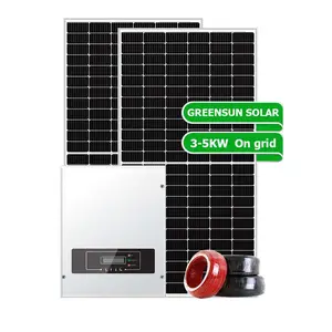 工业完整的60000瓦太阳能电池板60Kw并网太阳能电池板套件60000 W太阳能系统