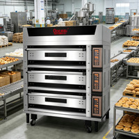 Nouveau four à sole électrique de qualité commerciale avec contrôle intelligent automatique de la température pour la cuisson du pain