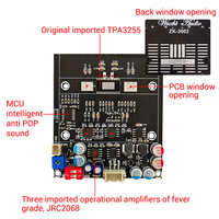 WUZHI ses 3002 saf sonrası sahne dijital hoparlör amplifikatör modülü kurulu ses modülü TPA3255 Stereo 300WX2 köprü Mono 600W