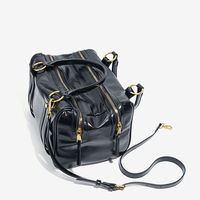 Sacs à main en cuir PU brillant vintage personnalisés avec logo, sacs Boston à triple fermeture éclair pour femmes, grand sac fourre-tout à bandoulière pour le travail, OEM
