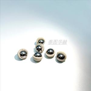 Bolas de acero recubiertas de goma personalizadas de 17mm y 17,3mm, bolas de rodamiento recubiertas de goma de 10,8mm y 12,5mm en stock