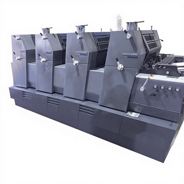 4 Color Automatic Gravure Offset Printer Machine Good Condition Dampening Used for Card Paper Printing Alcohol Based Ethernet