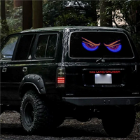 Nouvel ensemble de lumières LED décoratives pour voiture, haute qualité, à structure segmentée, alimenté par USB, 100 % étanche, yeux expressifs pour l'intérieur de la voiture