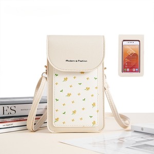 Borsa Impermeabile in PU per <span class=keywords><strong>Telefono</strong></span>, Unisex, <span class=keywords><strong>Porta</strong></span> Carte e Contanti, Tracolla, Portafoglio con Schermo Touch, Vendita all'Ingrosso - Product Image 4