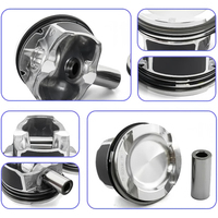 Piston Niboke 84mm avec anneaux 11258606459 11258606461 11257640166 pour BMW F36 F33 F32 E89 X3 X5 320i 420i 520i N20 N20B20 + 050mm