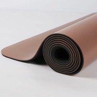 Matras Yoga Ramah Lingkungan Berkualitas Tinggi, Cetak Kustom Anti-Selip dengan Logo, Grosir