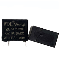 Relais WQE WL32F 16A 250V 6 broches, remplacement du relais JZC 32F, relais PCB SPST, relais de puissance PCB, relais JZC 32F HF32F 024 HSL3 3A 250VAC 012 H ZS3 5