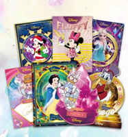 10 Cajas al por Mayor 2026 CARDFUN Dis-nei CRYSTAL Series Tarjetas Coleccionables Caja Sorpresa Juego de Cartas Coleccionables para Juguetes y Regalos en Inglés