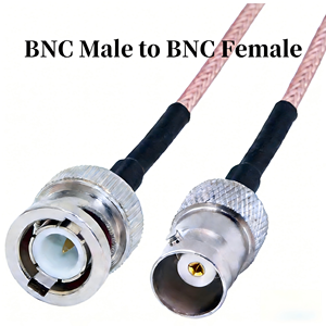 CYXS <strong>BNC</strong> Male To <strong>BNC</strong> Male Plug RG142 RF Coaxial <strong>Cable</strong> Assembly 50ohm Stranded Copper Pigtail Communication 1 Conductor - Product Image 5