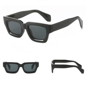 DL GLASSES Gafas de Sol de China Unique OEM Custom New Fashion Gafas Sun Shades Square Grueso Frame Mens Eyewear Gafas de sol - Product Image 6