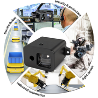 Penyedot Debu Robot Lidar Industri 100hz DTOF Sensor Jarak Laser 30m