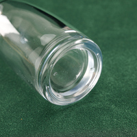 Bouteille de parfum de décantation 100ml bouteille d'huile de parfum en verre de luxe avec l'emballage de boîte