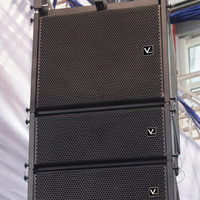 Altavoz Line Array Activo H1 de 8 Pulgadas, 500W, 65Hz-19.7kHz, Negro, para Escenarios, Bodas al Aire Libre, Actuaciones Profesionales, con Control Remoto