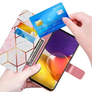 Nouvel étui portefeuille en cuir PU avec porte-cartes et dragonne pour téléphone portable <span class=keywords><strong>Sharp</strong></span> <span class=keywords><strong>Aquos</strong></span> <span class=keywords><strong>R7</strong></span> V6 Sense 7 Plus Simple Sumaho 6 - Product Image 4