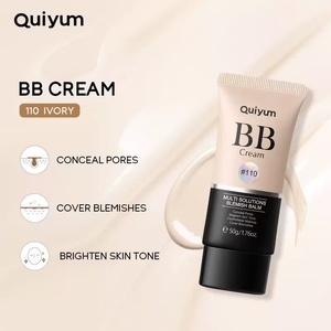 Base de Maquillaje BB Cream Hidratante de Cobertura Total para Piel Seca, Base Líquida, Corrector Blanqueador con Perla - Product Image 2