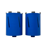 Foret diamanté soudé au laser 1/2'' BSP 25-700 mm pour béton durci, brique, bloc, maçonnerie