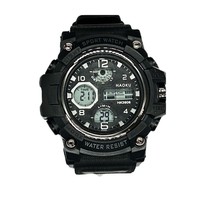 Jam Tangan Sport Tahan Air Merk LOQNCE Dropshipping Stopwatch Alarm 98007 Jam Digital Quartz Fashion Muda untuk Pria