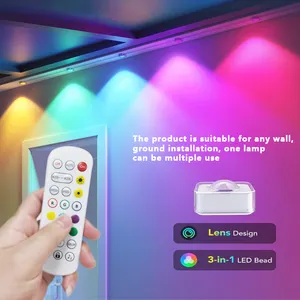 Holiday Outdoor Permanent App Control Colorful 50-100 Meters Pixel Light Decoration House 36v Rgb Led Point Eaves Light
