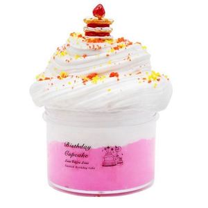 Hot Sale 200ml Butter Scented Plastic <b>Slime</b> Kit Fluffy Mud Playdough & <b>Slime</b> Toys for Kids Non-Toxic Stress Relief Toy Kids Gift - Product Image 1