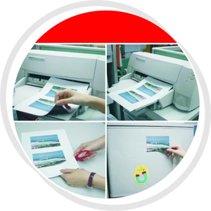 Linh hoạt từ vật liệu kim loại màu báo chí-mag Máy tính để bàn từ tấm xách tay pre-từ hóa có thể in RC satin ảnh giấy - Product Image 4