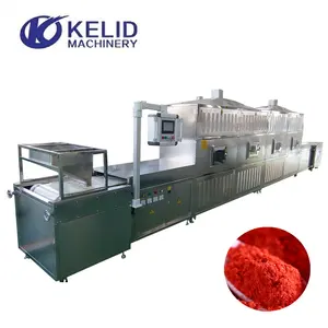 Best Quality Industrial Microwave Spice Red Chilli Powder Sesame Seed Ginger Slice Sterilization Machine