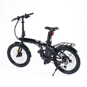 Hoya OEM 20 inch cheap price e bike 36V 250W 350W electric bicycle folding with rack for adult