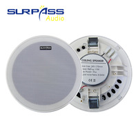 Système de haut-parleurs surround audio CR615 Surpass, haut-parleurs de plafond de 6 pouces, 8 ohms, haut-parleurs de toit