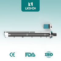 Machine de découpe laser de tubes de haute précision LX62TD, machine de découpe laser à fibre CNC pour tubes ronds et carrés