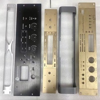 ZSTC C-BOX. Panneau de commande frontal en aluminium anodisé brossé pour amplificateur – Prix abordable