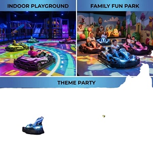 Nouveau parc d'aventure intérieur pour enfants, aire de jeux, manèges, voitures tamponneuses, expérience de karting interactif avec projection - Product Image 4