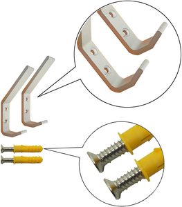 Soportes de Exhibición de Accesorios para Motocicletas, de Metal, para Montar en la Pared, Soportes de Almacenamiento para Cascos, Soportes Colgantes - Product Image 4