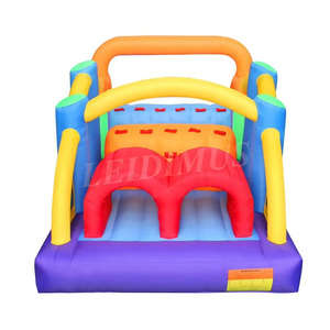 Túnel de carrera de obstáculos de alta calidad, juegos de desafío para niños, juegos de juegos suaves, carrera de obstáculos inflable flotante - Product Image 1