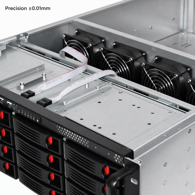 Data Center Thermal Management High-density Server Chassis GPU Server Liquid Cooling Chassis High Heat Dissipation Server case