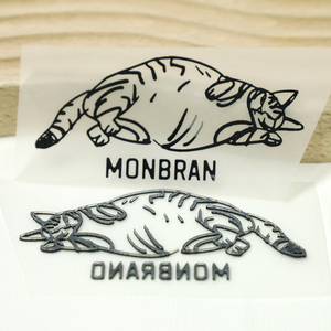 <span class=keywords><strong>Autocollant</strong></span> de transfert de chaleur en silicone 3D personnalisé Etiquette de vêtement en soie avec logo pour T-shirts Etiquettes de transfert de chaleur - Product Image 5