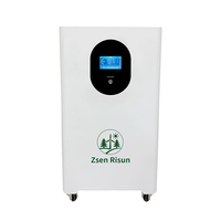 Batterie de stockage domestique Zsen 51.2V 200Ah 10kWh, LiFePO4 de qualité A, 6000 cycles, pack de batteries lithium-ion mobile sur pied, ESS