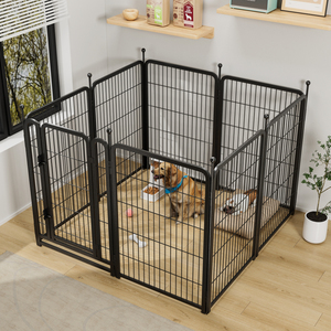 Dog <strong>Playpen</strong> 8 Panels 40" Height Heavy Duty Dog Fence <strong>Puppy</strong> Pen for Large Medium Small Dogs - Product Image 1