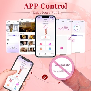 Set di Pene Artificiale Elettrico Vibrante, Giocattoli Sessuali per Adulti con Controllo Remoto tramite App e Doppio Controllo - Product Image 3