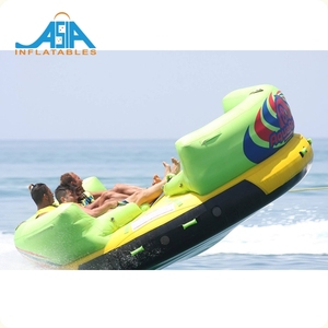 Tube de ski nautique gonflable pour 8 passagers, canapé aquatique UFO, fusée aquatique pour les sports nautiques - Product Image 4